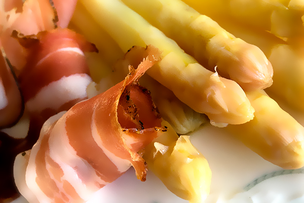 Spargelmenü
